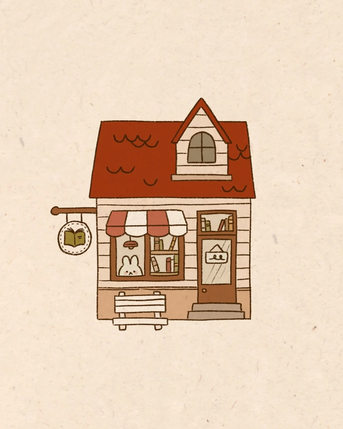 tiny bookshop📚 what&rsquo;s your current or last read? i recently read quicksilver and loved it so much&hellip; can&rsquo;t decide what to read next though👀

#illustration_art #stickersheets #stickerartist