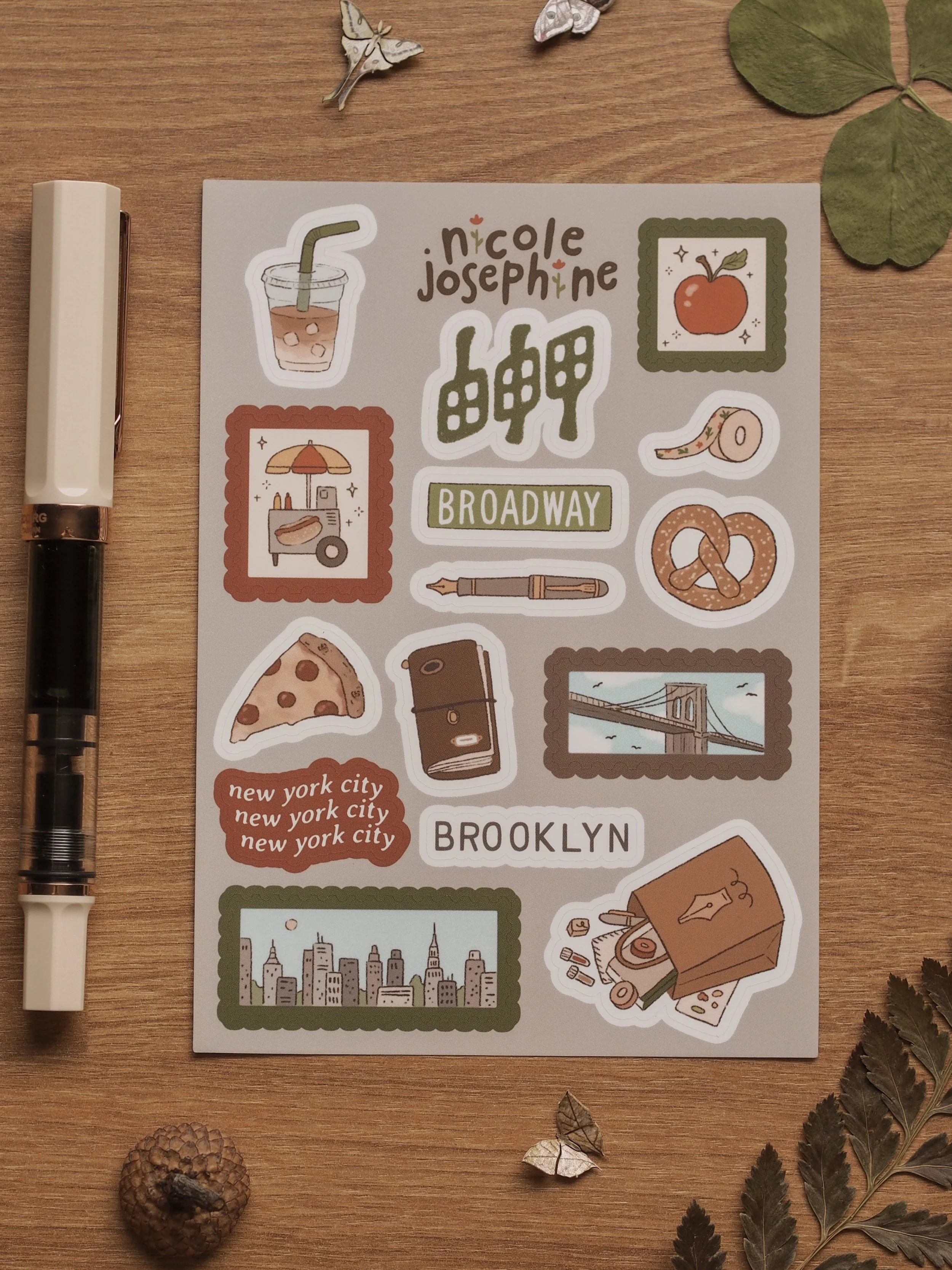 NYC Sticker Sheet