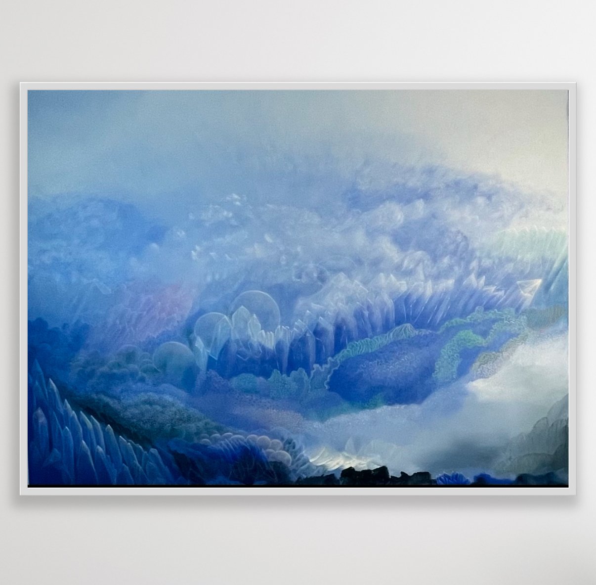 Crystal Reef 2024
Dyptic 1/2
Oil on canvas
30" x 40"