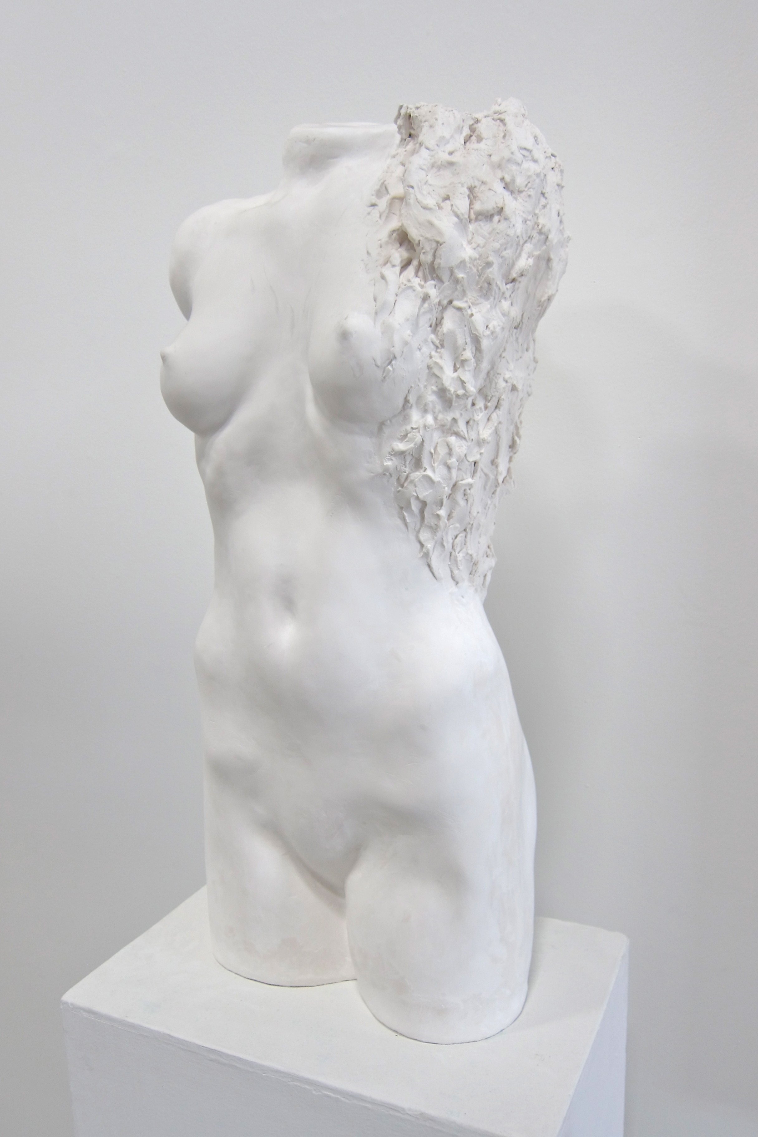Female sculpture for Iron Man III to represent Gwyneth Paltrow alongside the master bedroom bed, actually a portrait of Krista Augius