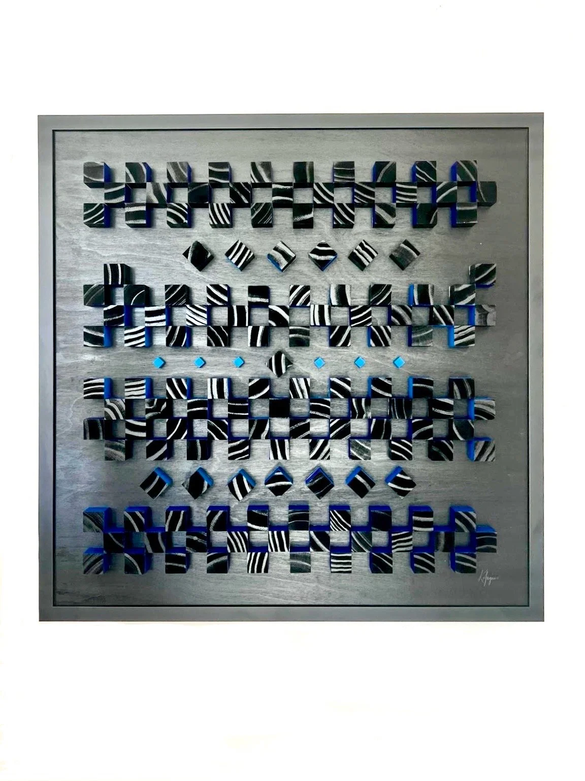 Dispersal Study 6, Birchwood, 30" x 30"  Price upon request