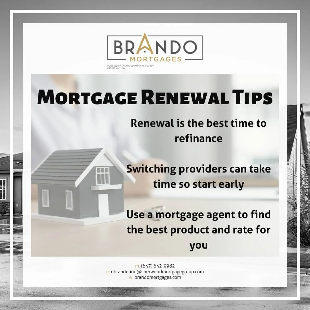 Looking for renewal options?
Contact us today to see how we can help!
.
.
Nick Brandolino
Mortgage Agent
Sherwood Mortgage Group License #12176
Nbrandolino@sherwoodmortgagegroup.com
Brandomortgages.com
647 642 9982
#mortgage#lending #housing#home#rea