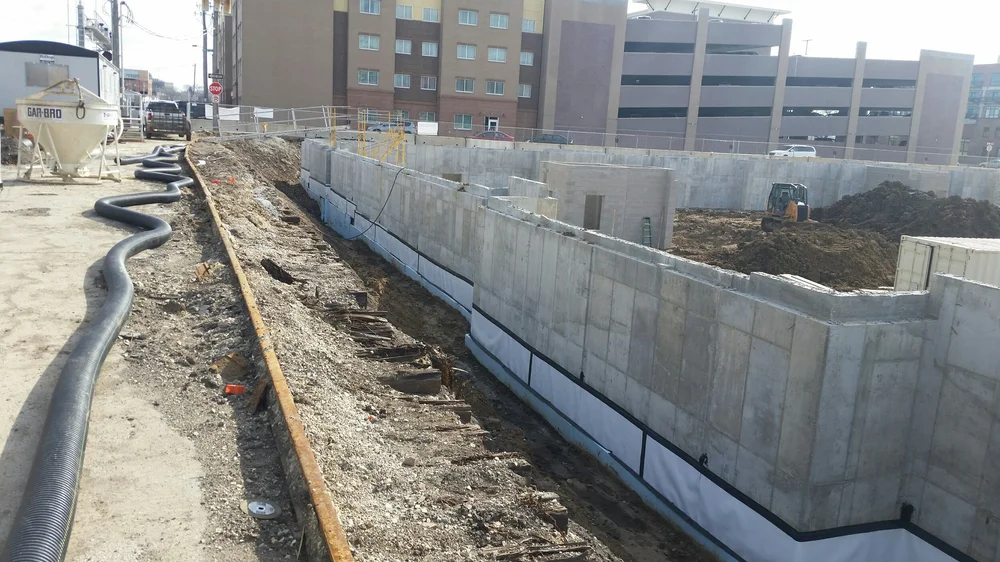 Below grade waterproofing solutions Hot applied, sheet applied, fluid