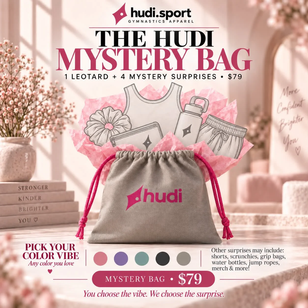 Mystery leotard and goodie bag