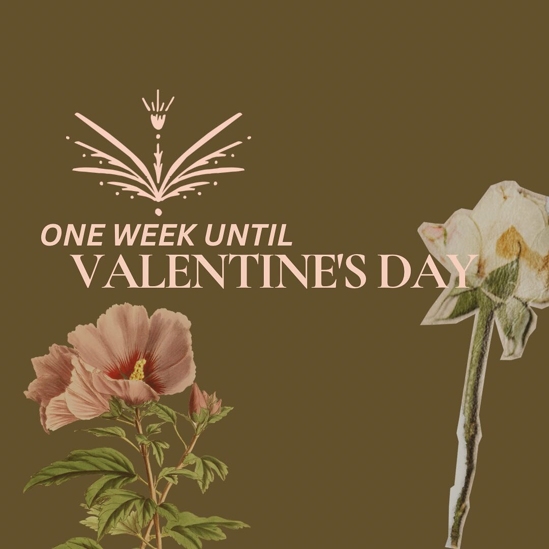 🚨 ONE MORE WEEK 🚨 

Valentine&rsquo;s Day is almost upon us! If you want to avoid feeling like an jerk, get your gift orders in asap. I have very few spots left for commissioned poems, and don&rsquo;t forget to place your flower orders with @forgat