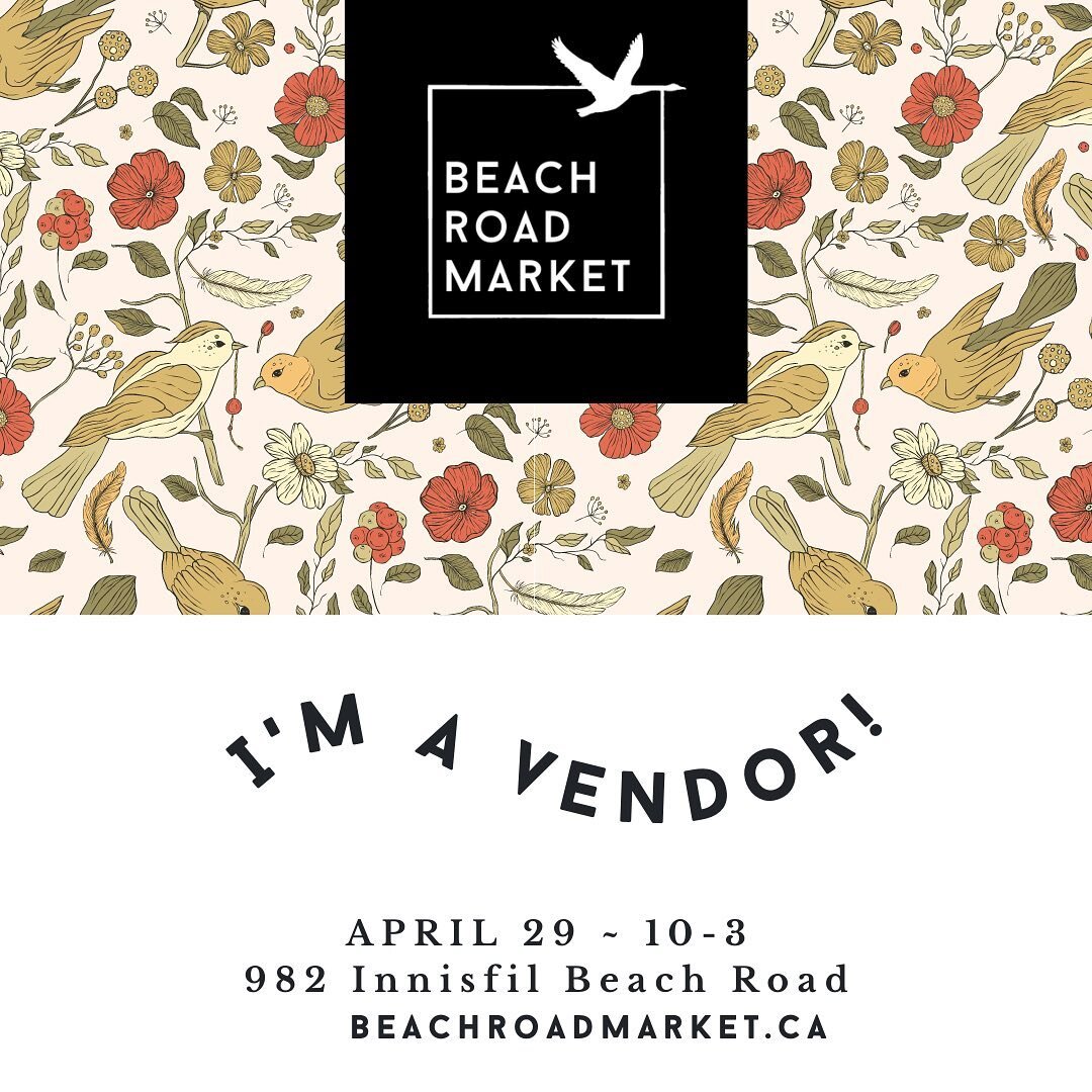 Hey friends! It&rsquo;s been a while. I&rsquo;m so excited to be a vendor at the @innisfilbeachroadmarket this Saturday from 10-3! I&rsquo;ll be advertising my commissioned poems (Mother&rsquo;s Day is just around the corner&hellip;) as well as selli