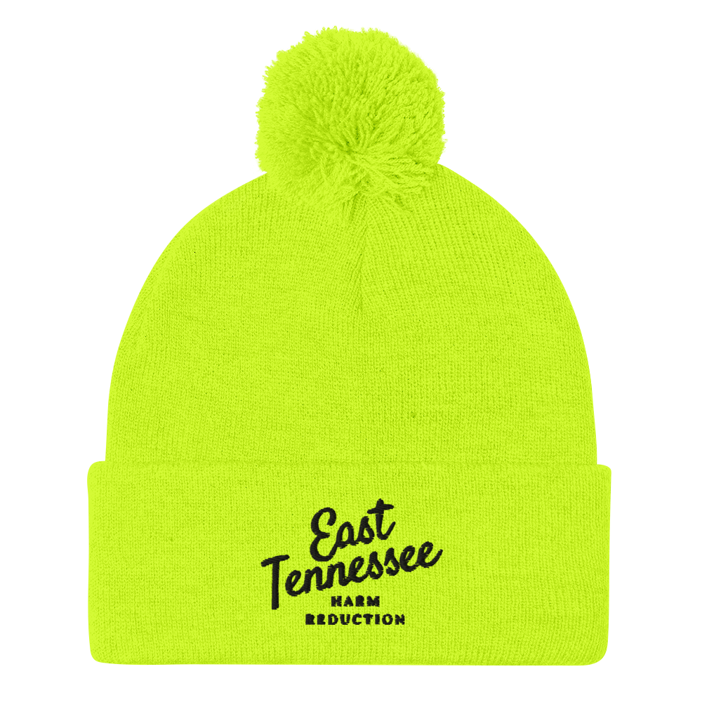 ETNHR Logo Pom-Pom Neon Beanie — Rad 