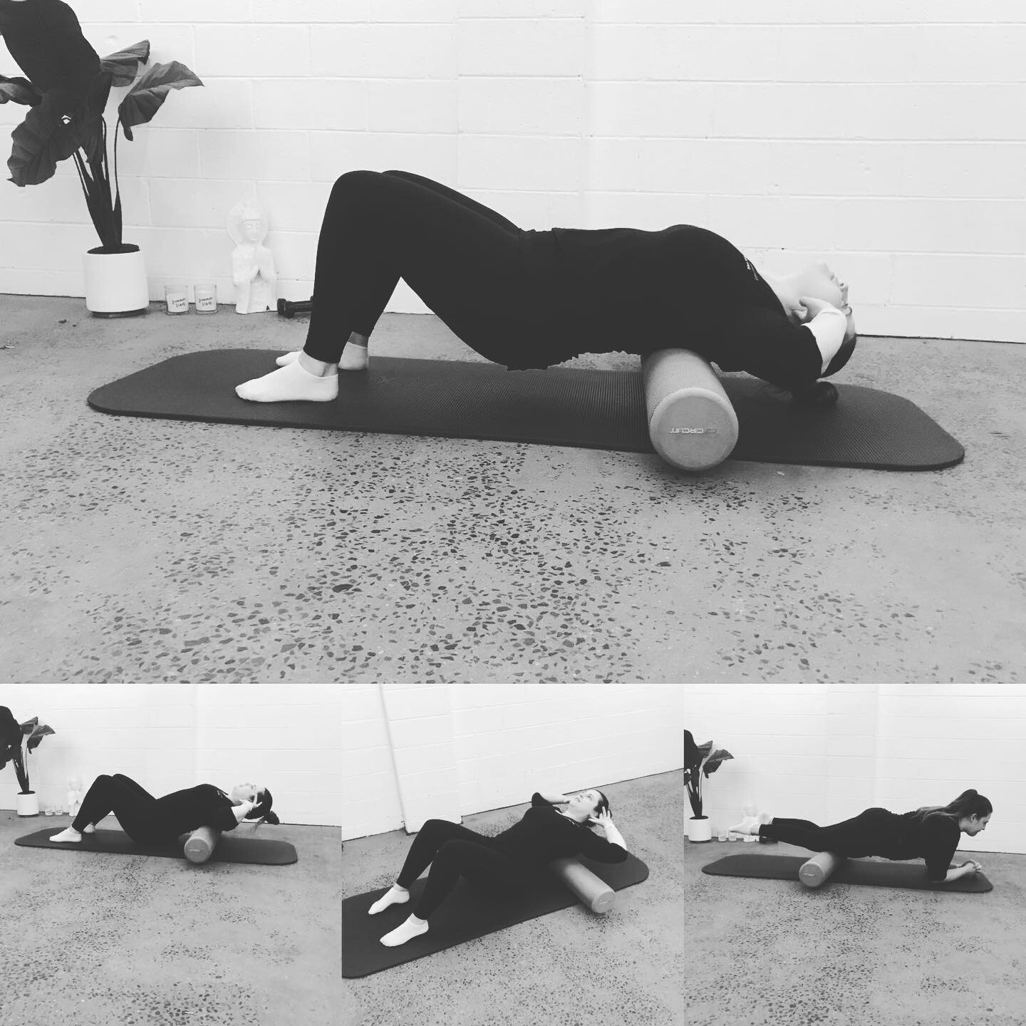 Have you been feeling stiff and sore all week I know I have !
Increased time at the desk can cause unwanted tightness in the neck, shoulders , back and hips. So grab your roller and join me today at 9.30am for a release class to target those knots in