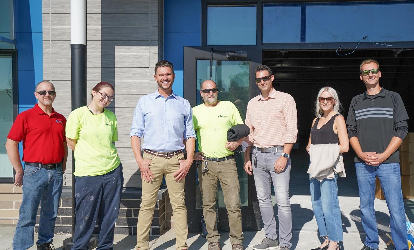 What a beautiful day to visit some of our job sites! We have such an amazing team of people to help our projects run smoothly and gain the trust of not only the client, but the community in which we build in. It is always great to go back and look at
