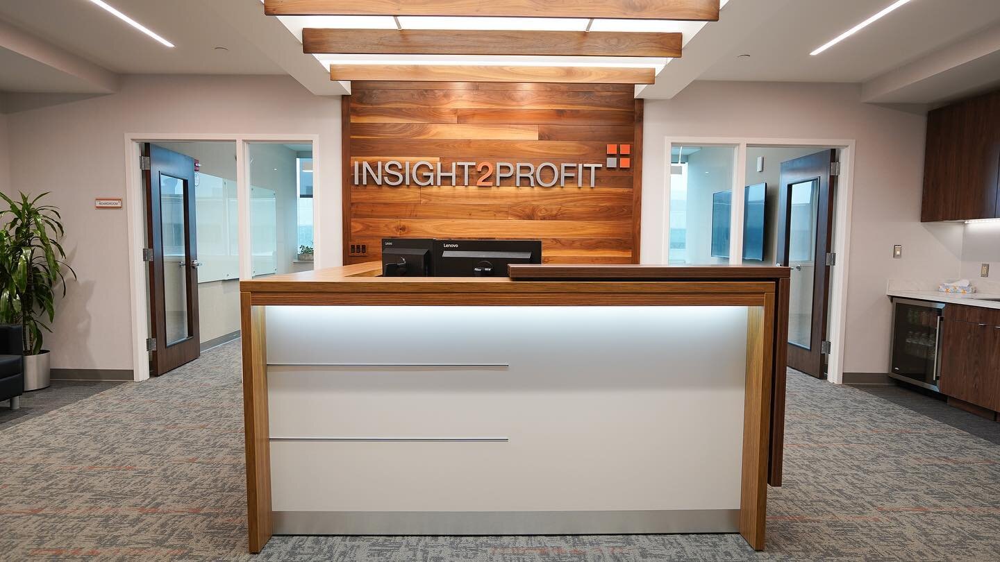 We&rsquo;re fortunate to have the opportunity to work with clients like Beachwood-based INSIGHT2PROFIT, experts in pricing, profit strategies, change management and tech! We were trusted with creating a creative space for their company headquarters, 