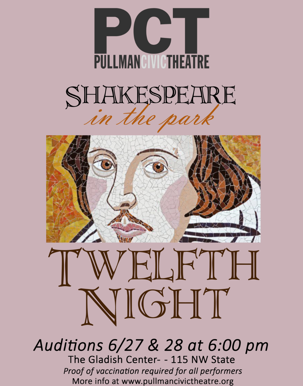 Twelfth Night Auditions