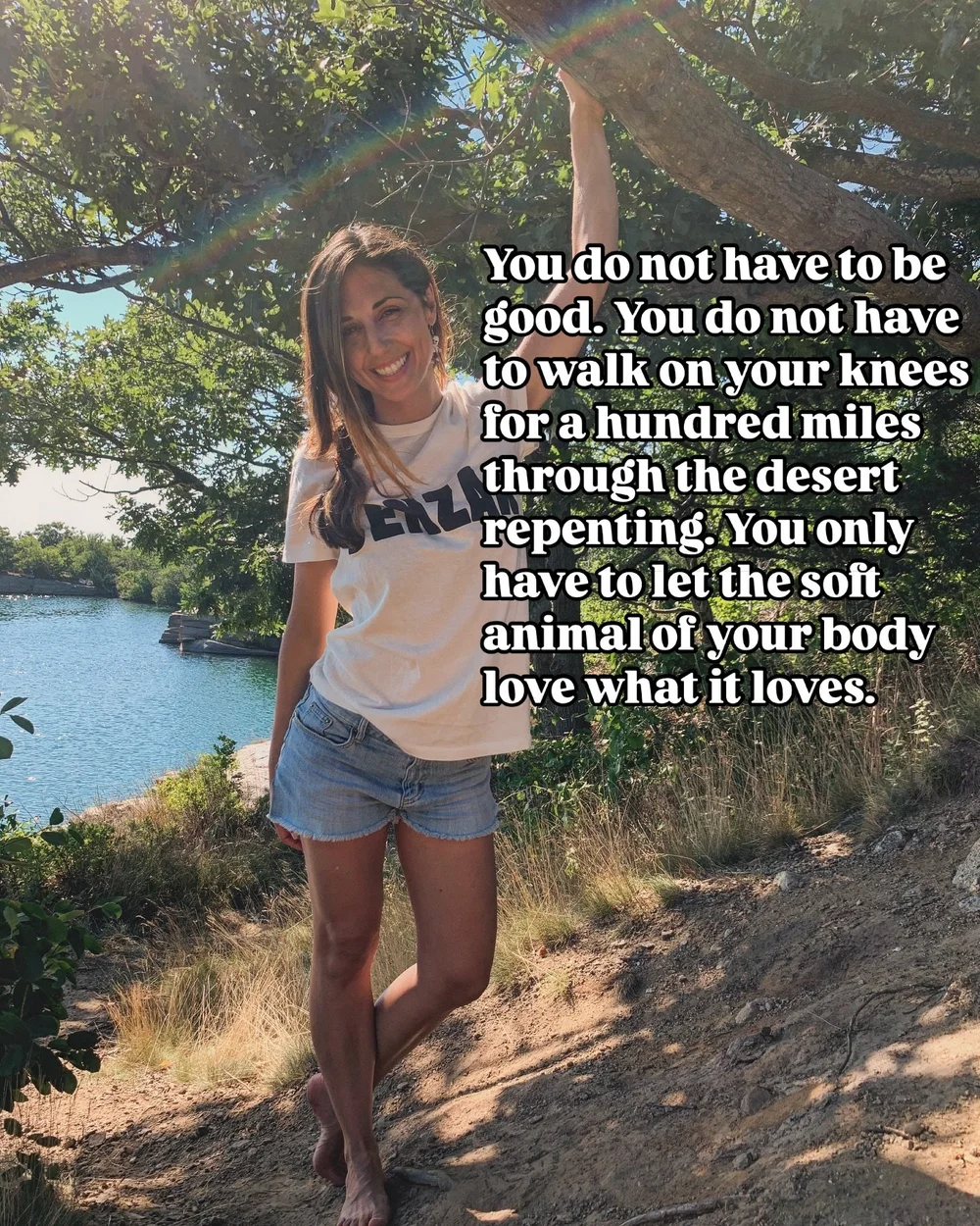 ☀️light to this world, from @maryoliverofficial 
&bull;
Be kind to someone today, show love.
&bull;
&bull;
&bull;
&bull;
&bull;
&bull;
&bull;
&bull;
&bull;
&bull;
&bull;
&bull;
&bull;
&bull;
&bull;
&bull;
&bull;
&bull;
With Love,
Dr. Rebecca
&bull;
&