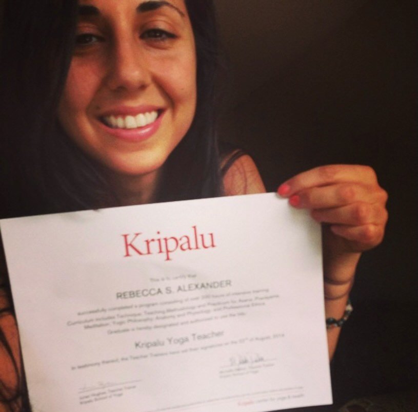 🌕I started teaching yoga in 2014 after training at @kripalucenter . Humbled by teachers I had learned from, and feeling semi-awkward standing in front of a group of people, I made my way through my first few years of teaching. I still feel humbled n