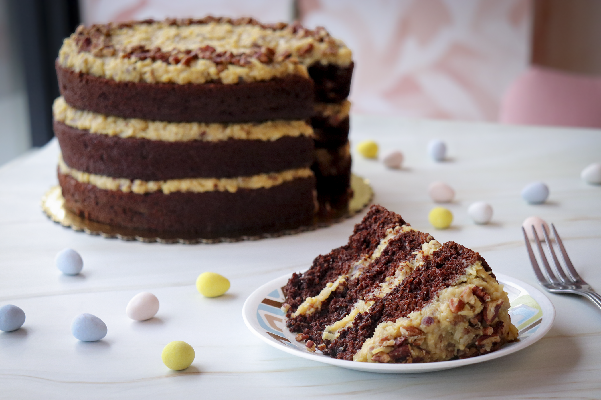 Saturday Pickup — German Chocolate Cake