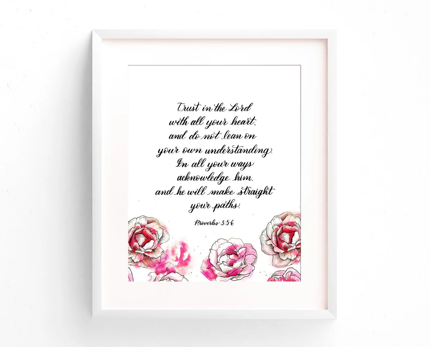 Trust In The Lord Print