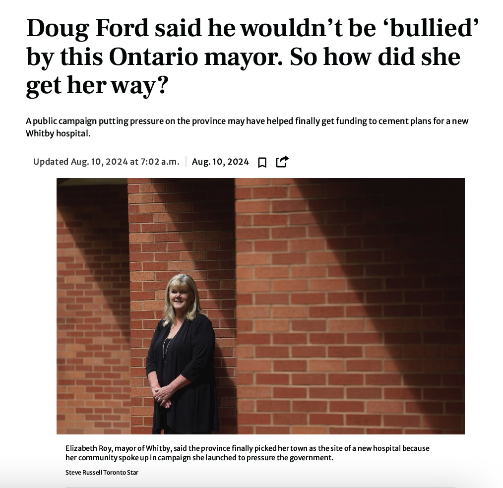 Doug Ford said he wouldn’t be ‘bullied’ by this Ontario mayor. So how did she get her way?