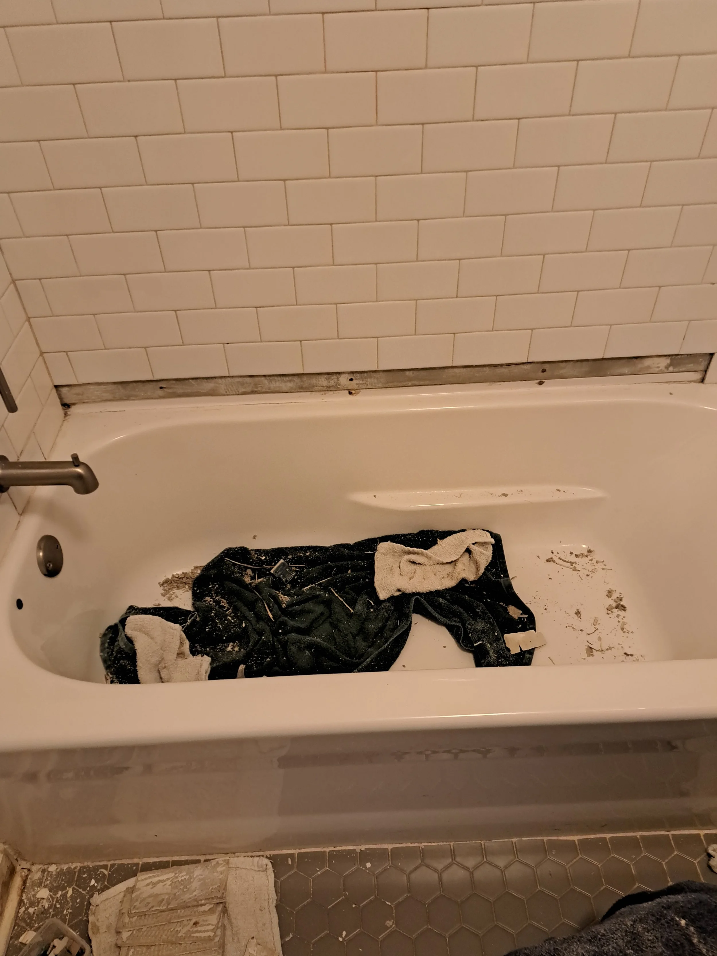 Before Tile Replacement in Chicago