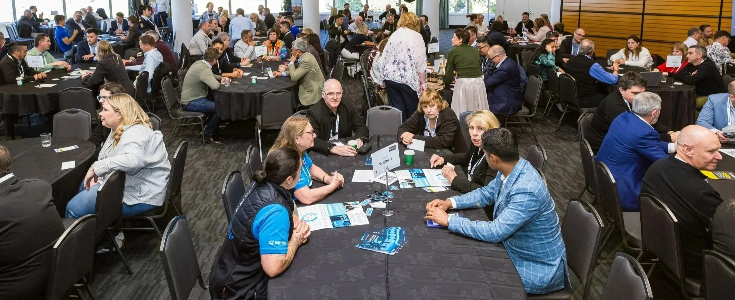 Capturing the Energy of Business Conferences