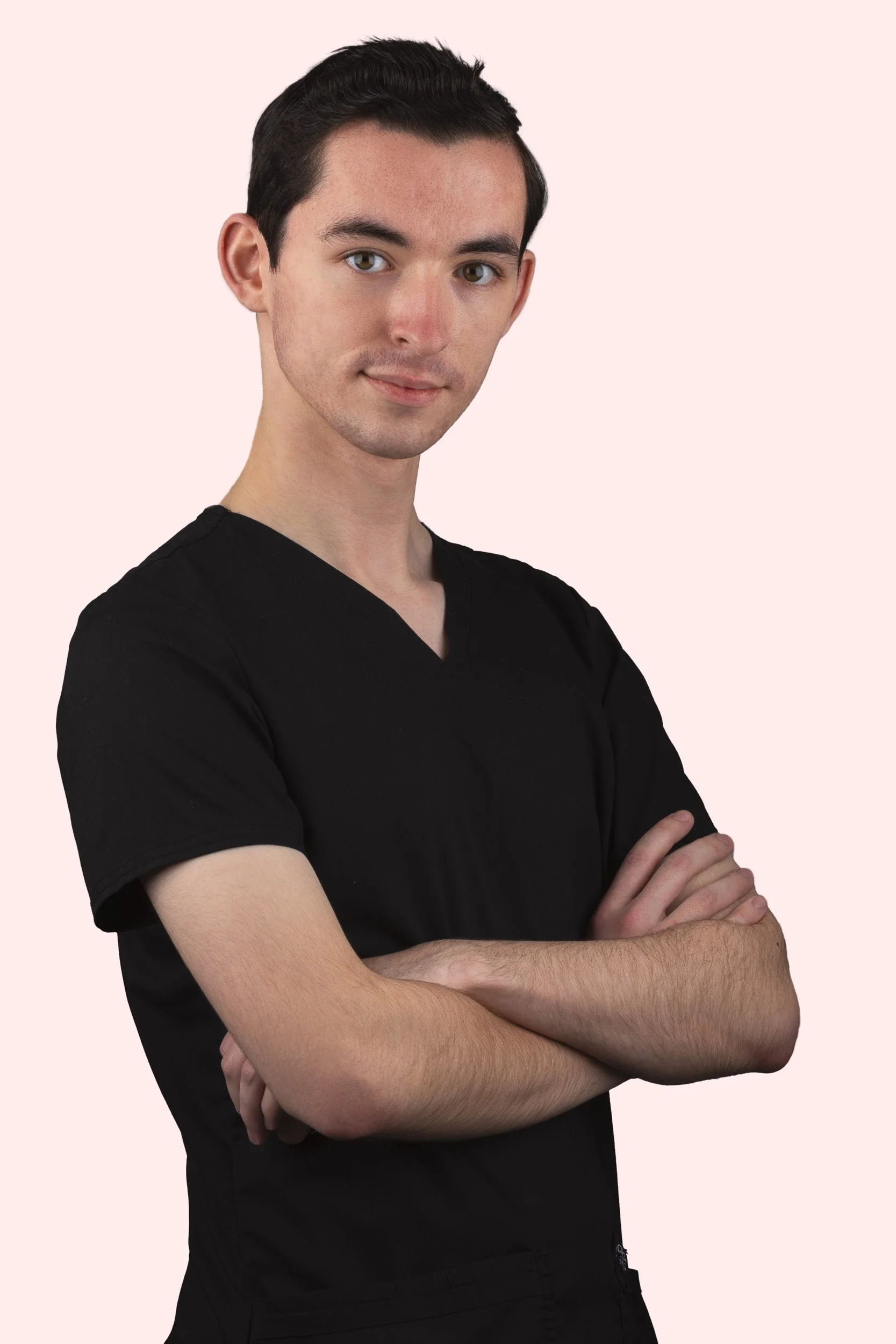 A portrait of a male dentist