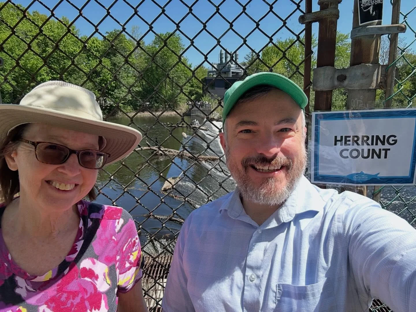 A beautiful day for the Watertown Dam Herring Festival! Thanks so much to @charlesriverwatershed for organizing this fantastic event!