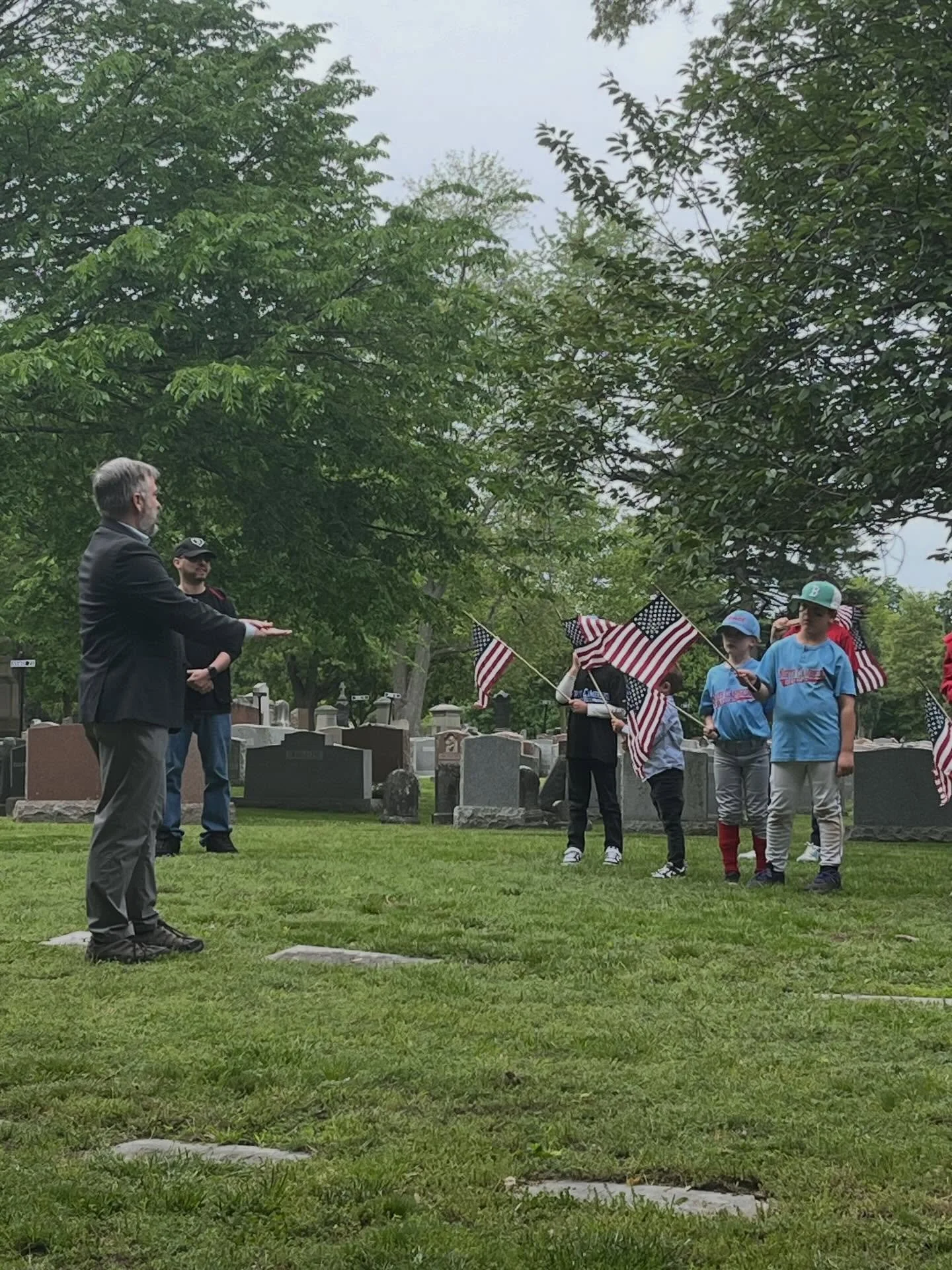 Decoration Day at Cambridge Cemetery. I always appreciate the great tradition of honoring our veterans by placing flags on their graves in advance of Memorial Day. This is a moment to remember each individual who sacrificed for our Country.
