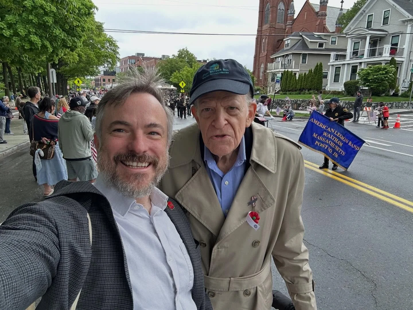 The rain stopped just in time for the annual Watertown Memorial Day parade! Thanks to all who participated &amp; came out to watch and remember those who served.