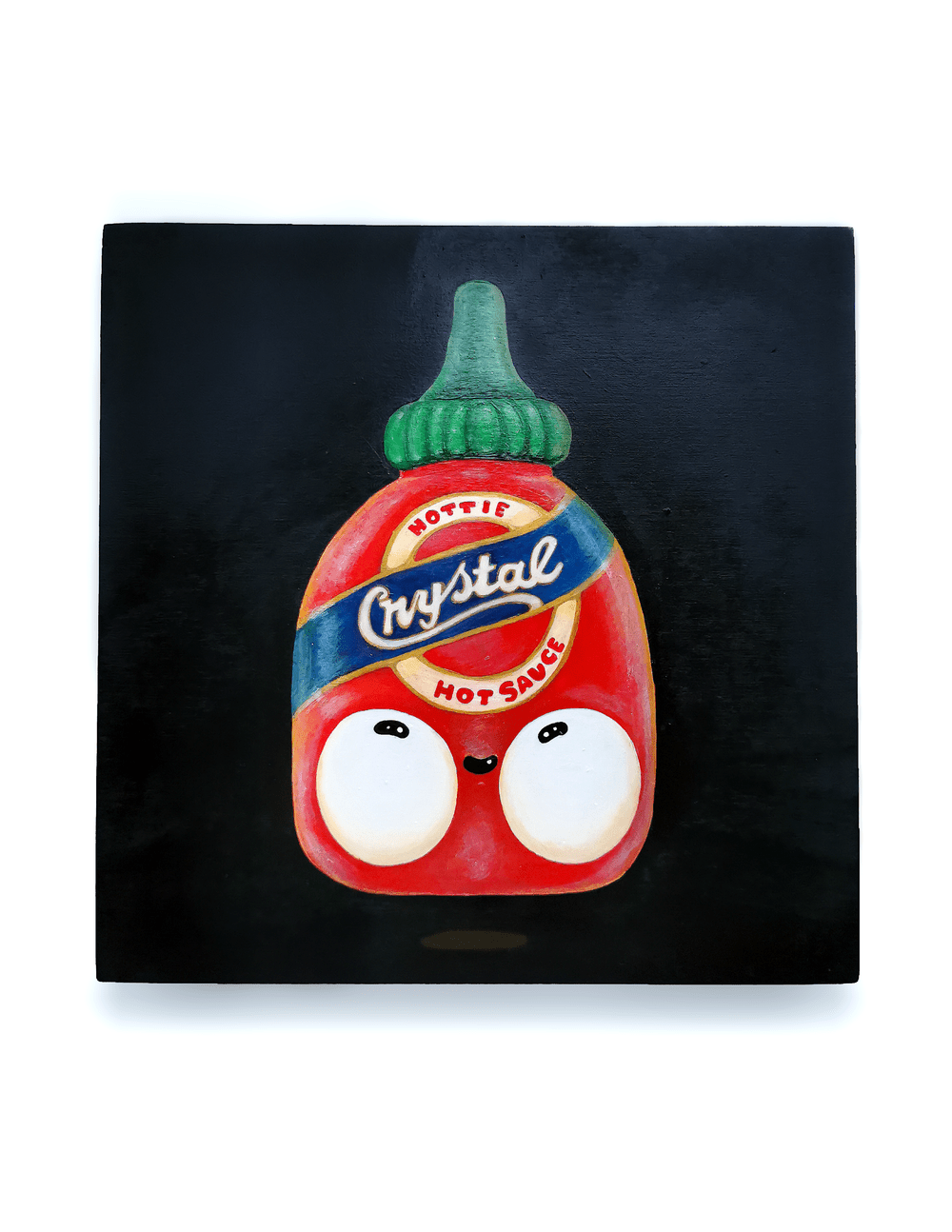 Crystal Hottie Silly Hot Sauce Butt Original Cartoon Pop Surreal