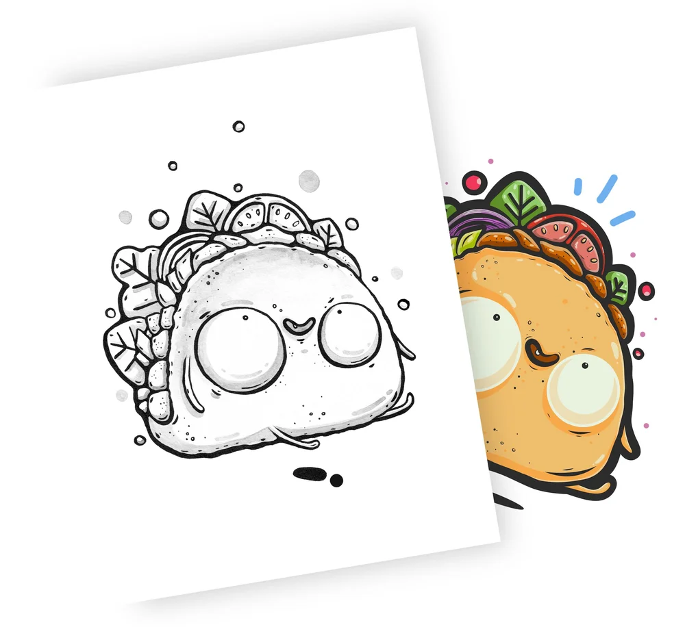 The First Silly Butts Kawaii Cute Coloring Book for Adults and Grown ...