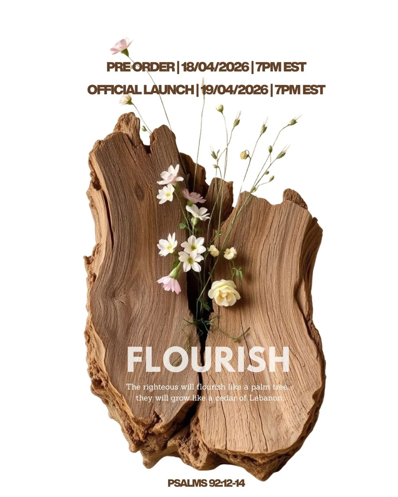 We heard from God and we know you know: It is YOUR Flourishing season! 🎉 Congratulations 🎉⬇️

You&rsquo;ve entered the season where mediocrity and obscurity has no hold over you! You have grown. Let what you wear reflect that. Welcome to the next c