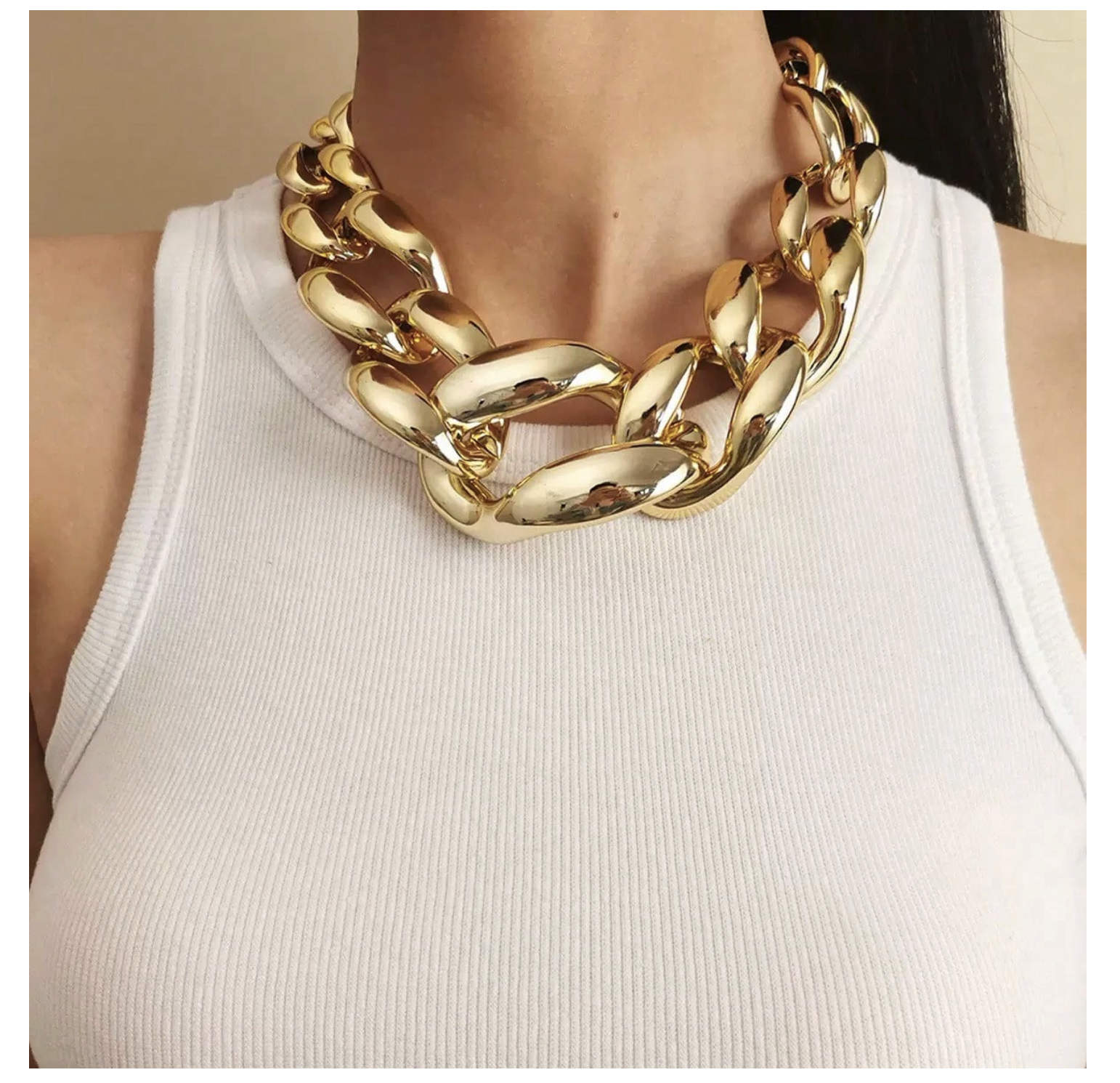 Increase Geometric Necklace Variation