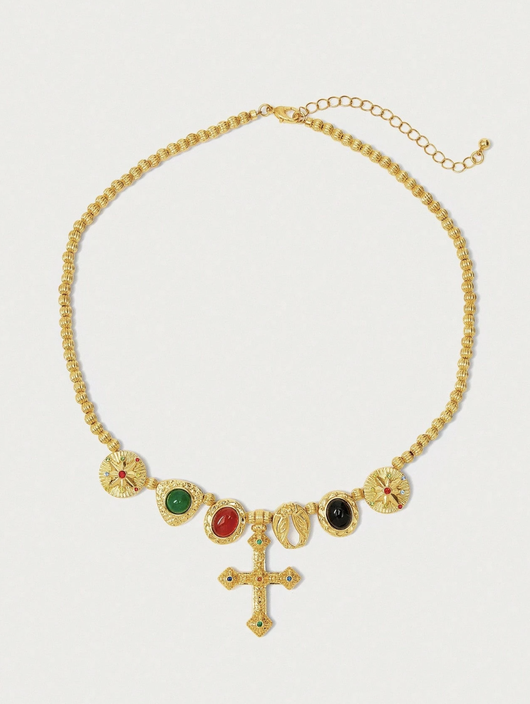 Ife Cross Necklace