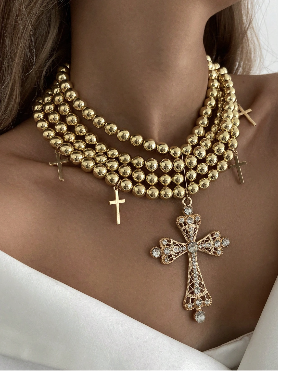 IRE Cross Necklace