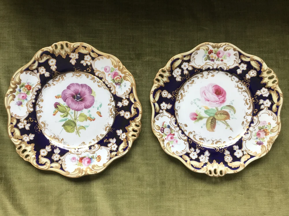 Davenport Plates £185.00 — Andrew Leonard Antiques and Interiors