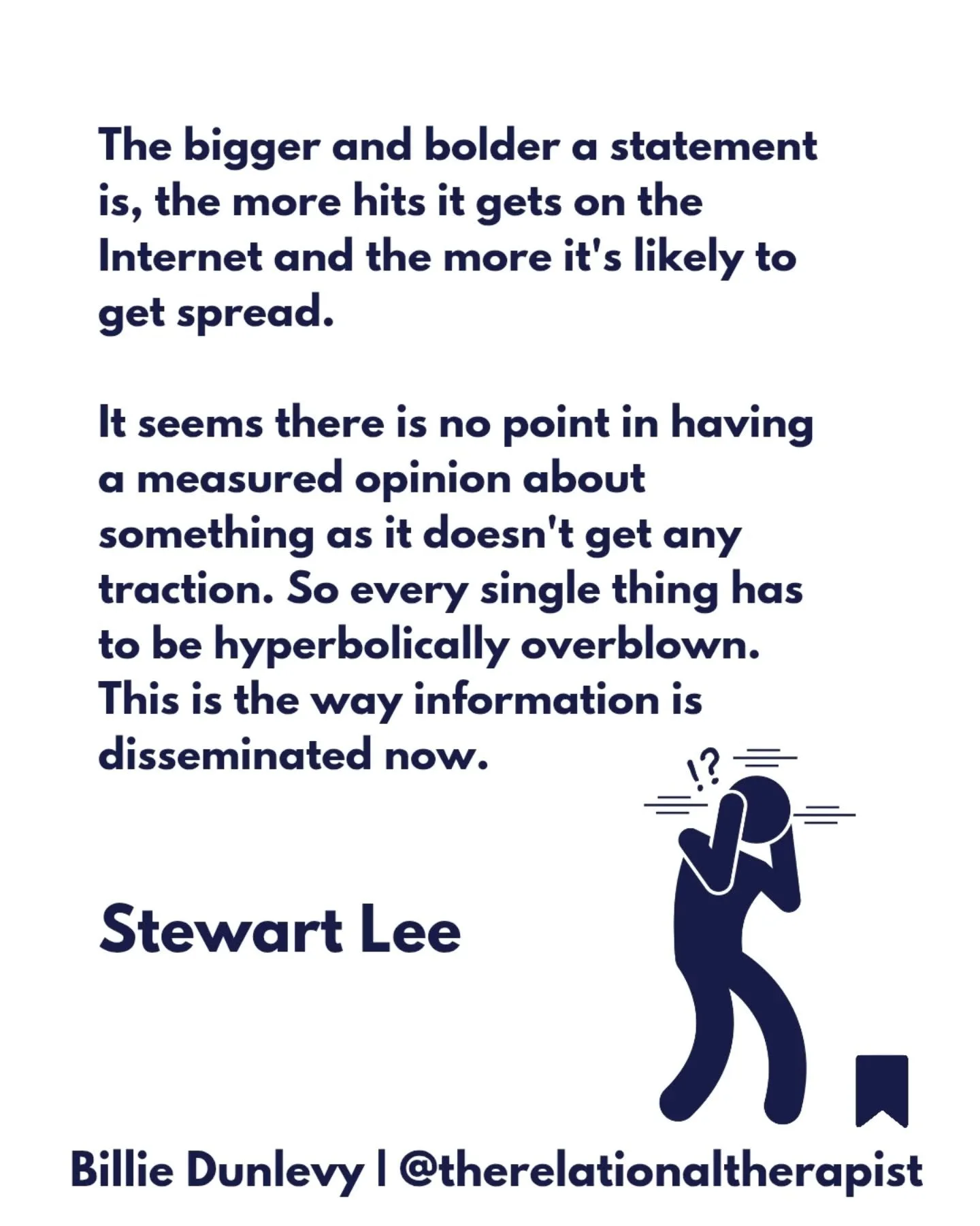 Remembering and revisting, the rules of engagement can help us to remain in touch with critical thinking around what we are seeing and reading.
Loud does not automatically mean true.
Loud does not automatically mean wise.
Loud does not automatically