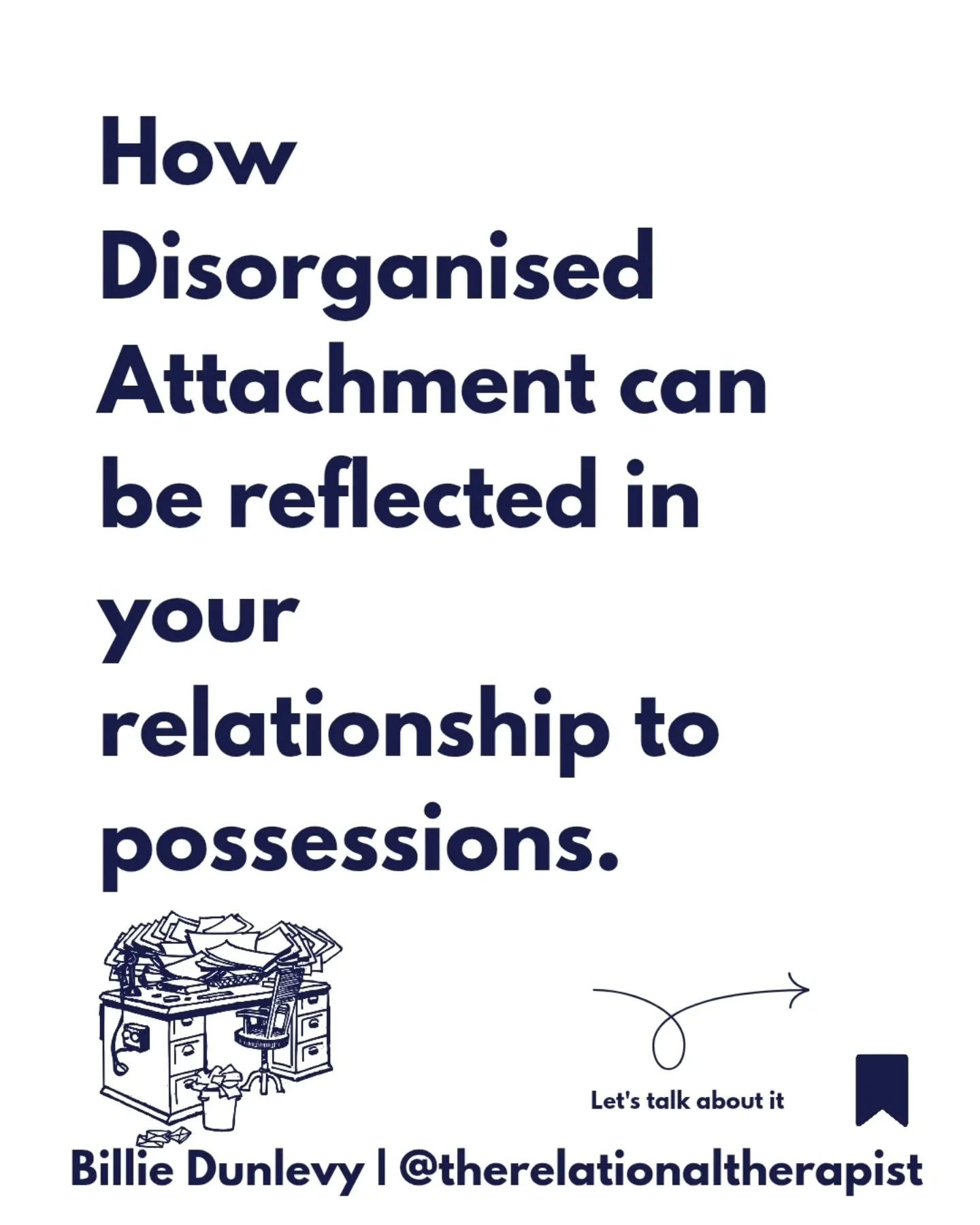 I see you, I understand 🫶🏻
Check out my other posts on Anxious and Avoidant Attachment too. 
#insecureattachment #discard #disorganizedattachment #disorganisedattachment #possessions #mentalhealth #innerworld #therapy #therelationaltherapist