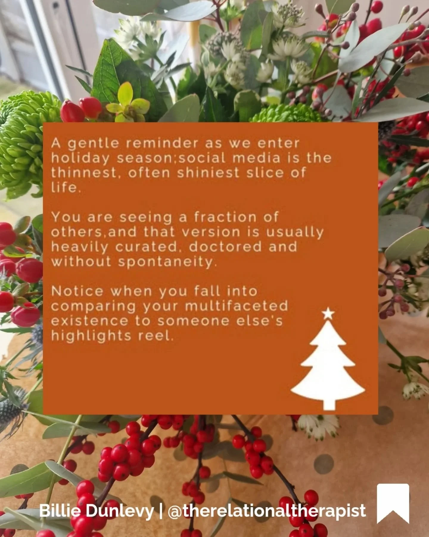 Be gentle on your heart and go easy on the comparison over the holidays ✨️ 

#socialmediause #comparison #youareok #christmastime #socialmediaisntreallife