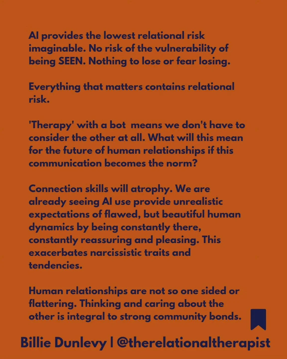 ☝️☝️☝️

#openai #chatbot #relationalskills #relationalhealing #aitherapy