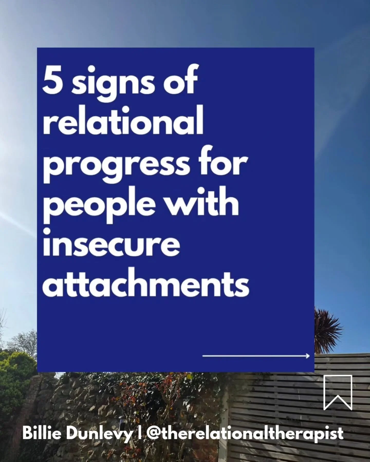Reminder: Subtle shifts are still shifts. 

And demanding complete consistency in ourselves and others halts non linear progress and keeps us ALL stuck.

#insecureattachment #healingattachment #onlinetherapy #relationalskills #relationalhealing