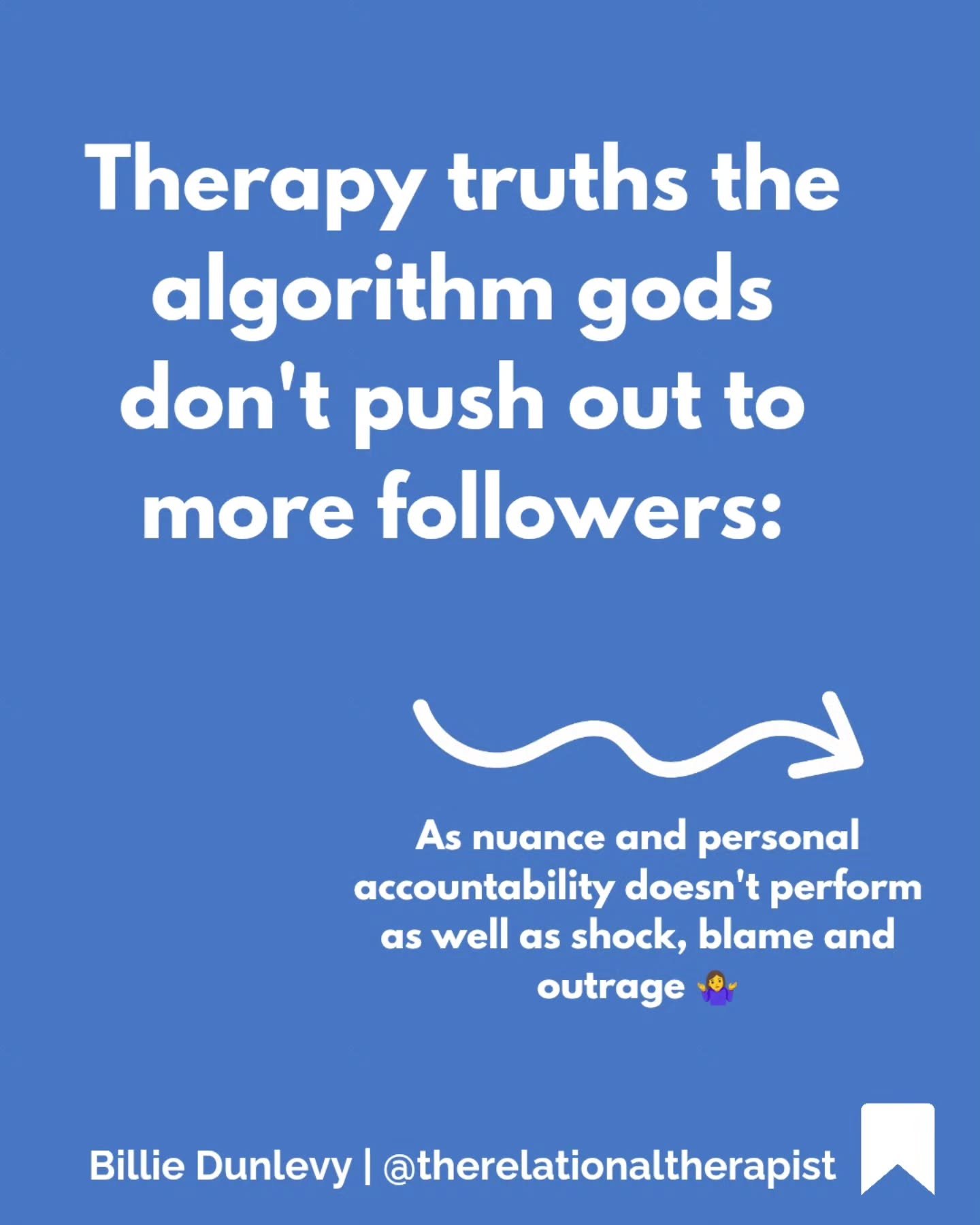 Let's see if sharing this one can change that narrative 💪🏽💪🏽

#therapistsofinstagram #realtherapy #onlinetherapy #therapistsconnect