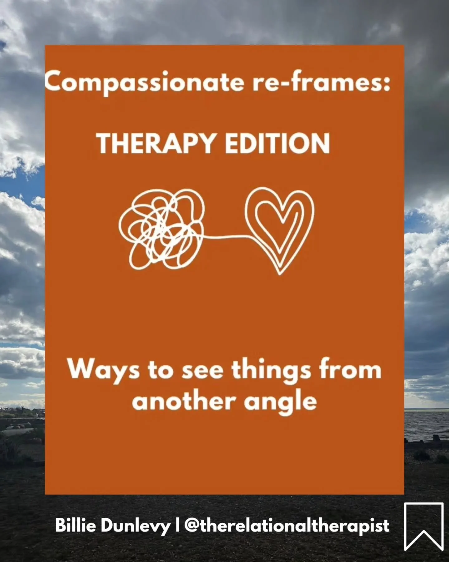 🧡🧡🧡

* Made up, general examples. No client's words are shared here. Ever. *

#compassion #onlinetherapy #therapistsofinstagram #mentalhealth