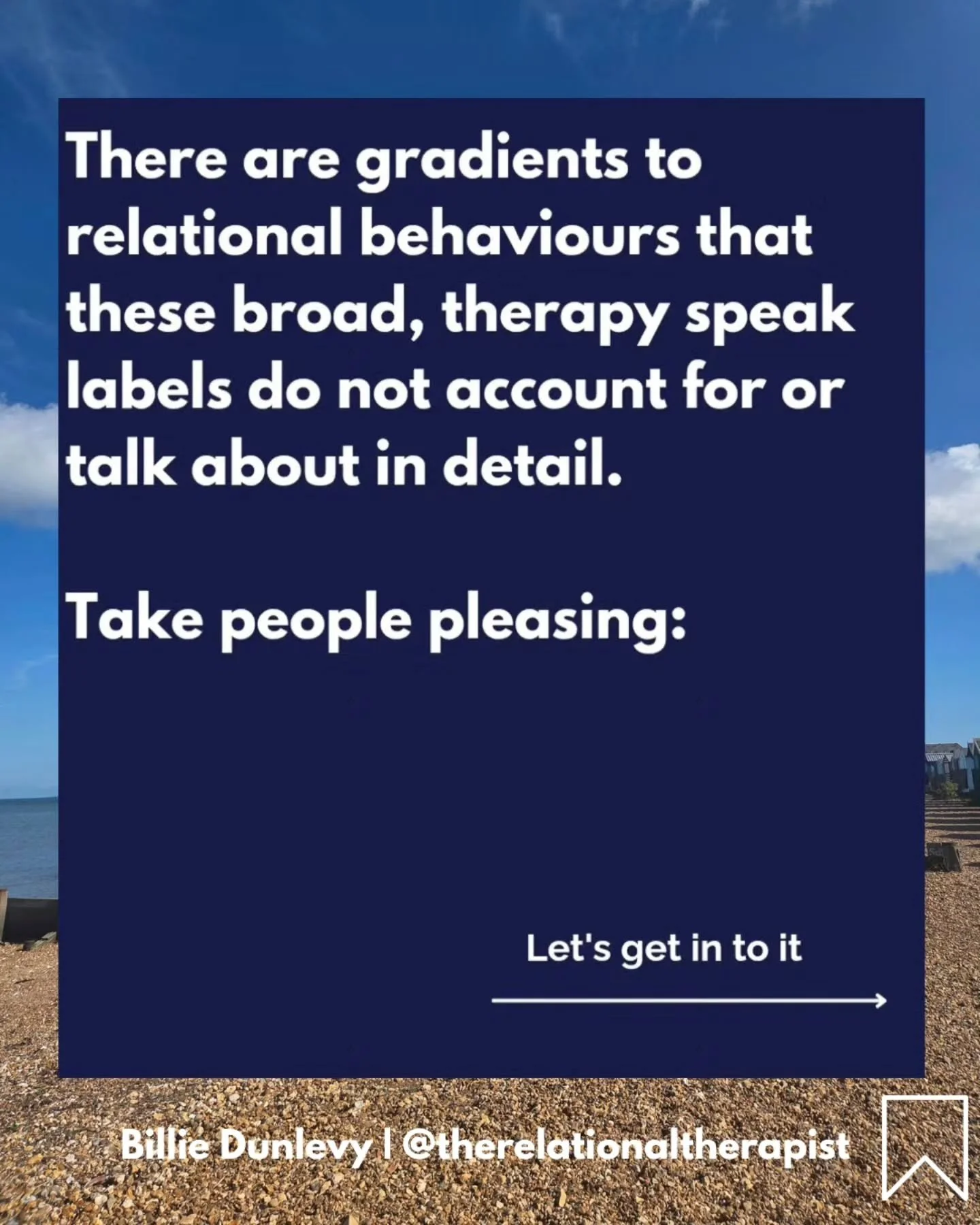 Therapist's thoughts 💭

#fawnresponse #peoplepleasing #nuance #therapistsofinstagram #relationalhealing