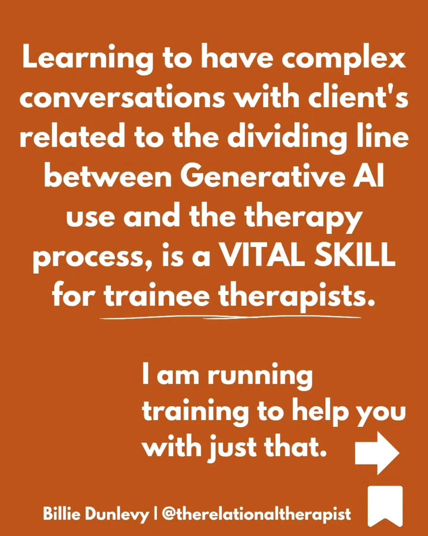 When I was a trainee therapist I sometimes didn't go to training where qualified therapists were in attendance as I was worried about feeling like the odd one, that people would look at me and think why is she there.  Like I wasn't allowed to belong 