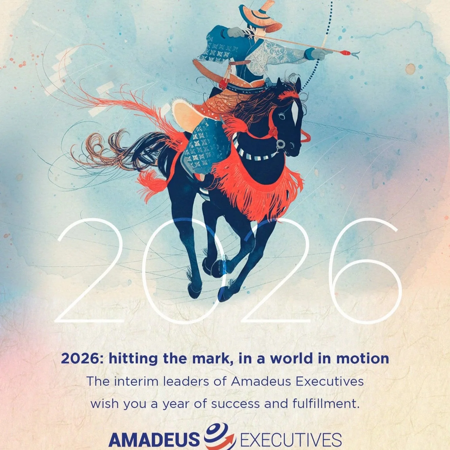 Amadeus Executives vous souhaite une Bonne Année - Happy New Year 2026 