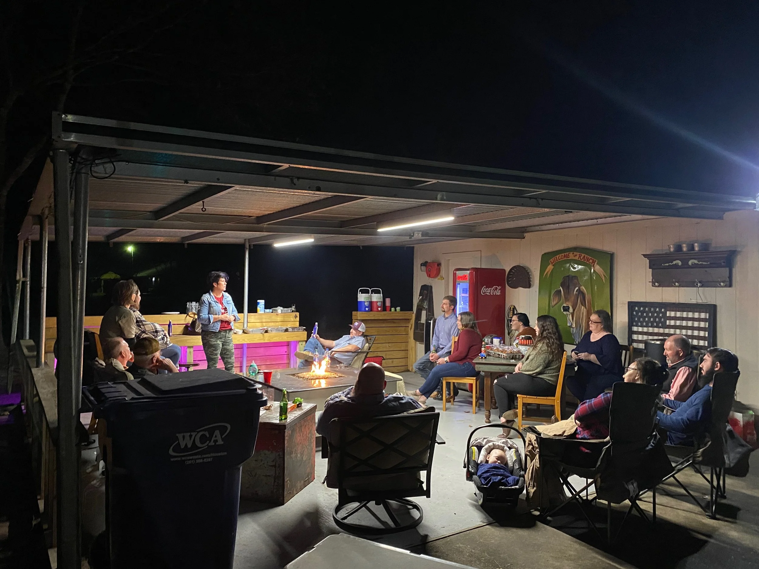 No show is too small...