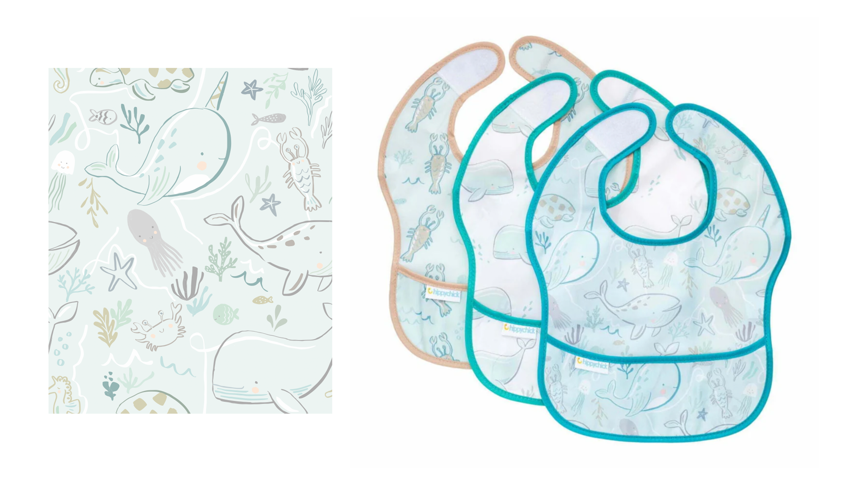 Bib set designed for Hippychick
© Hippychick Ltd