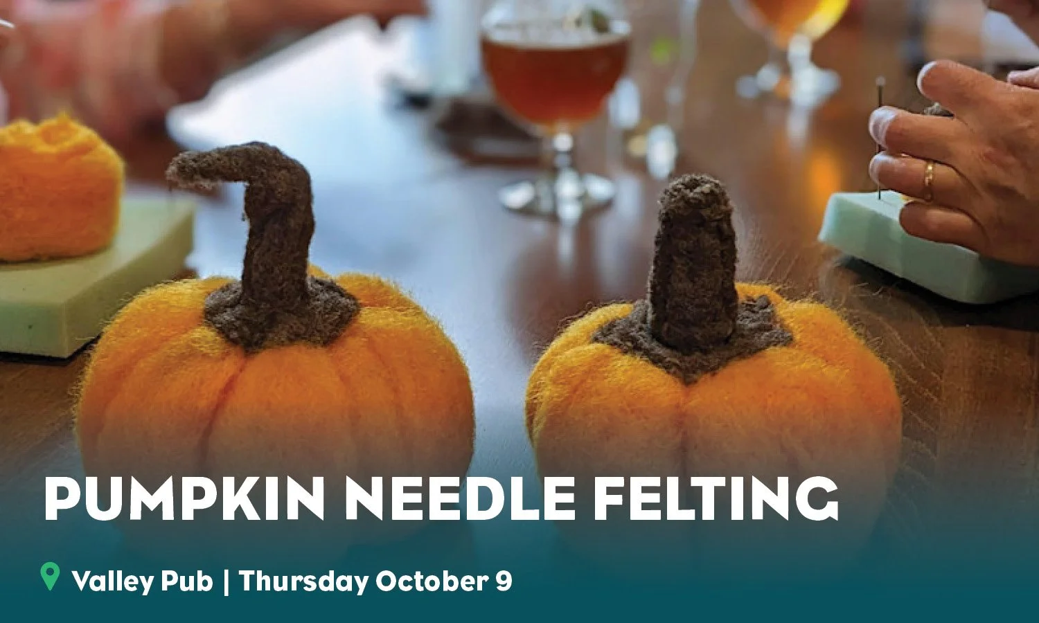 Pumpkin Needle Felting
