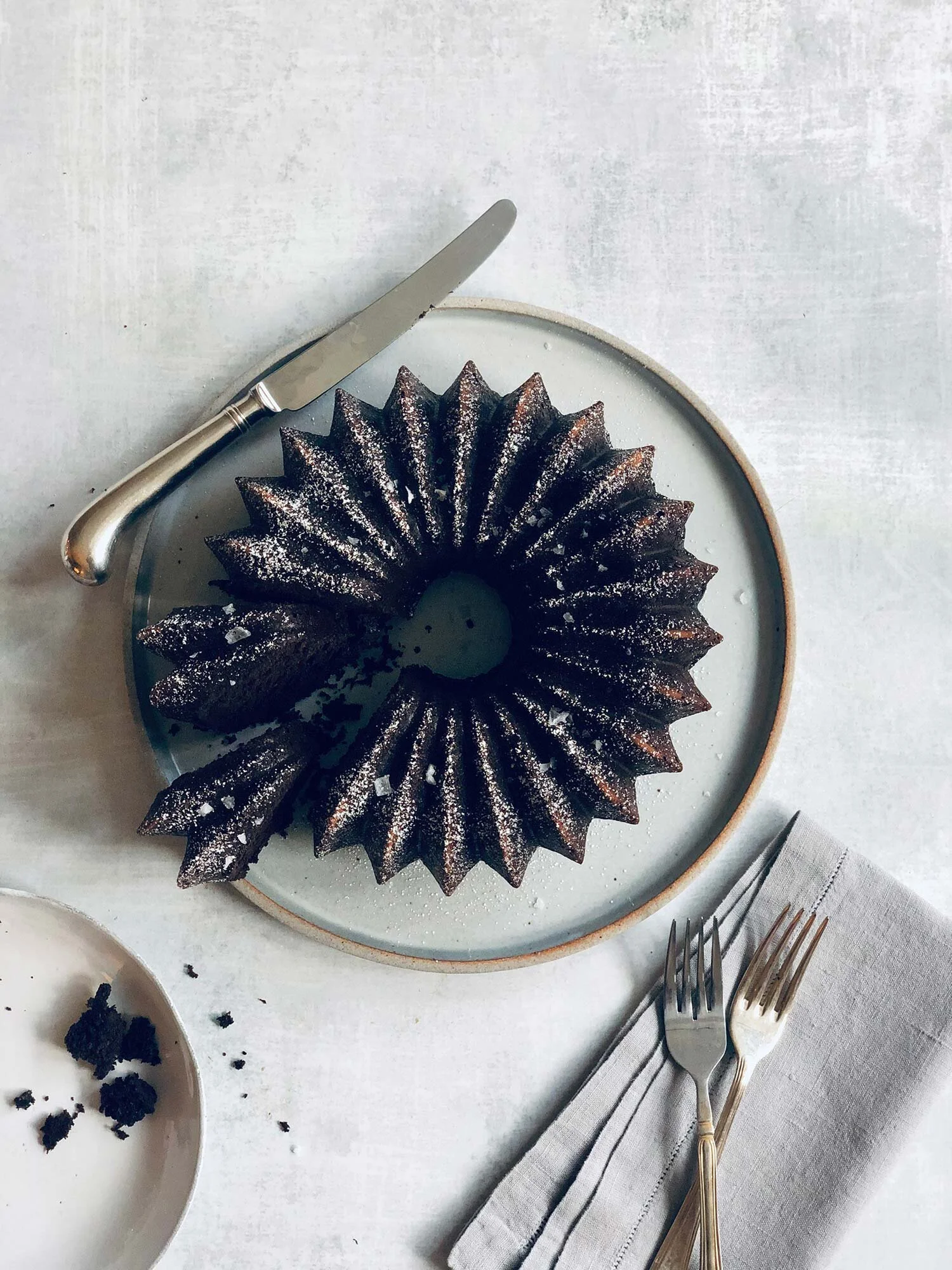 Chocolate Olive Oil Bundt Cake