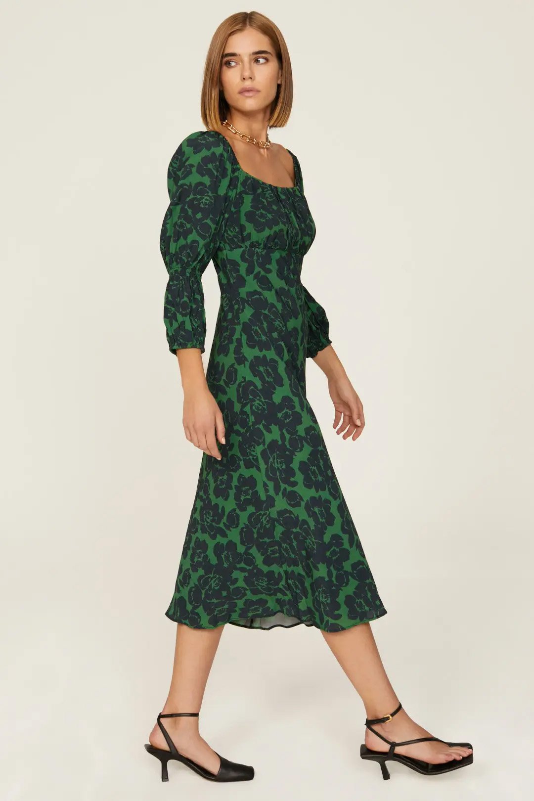 floral scoop dress peter som fall 22 rent the runway