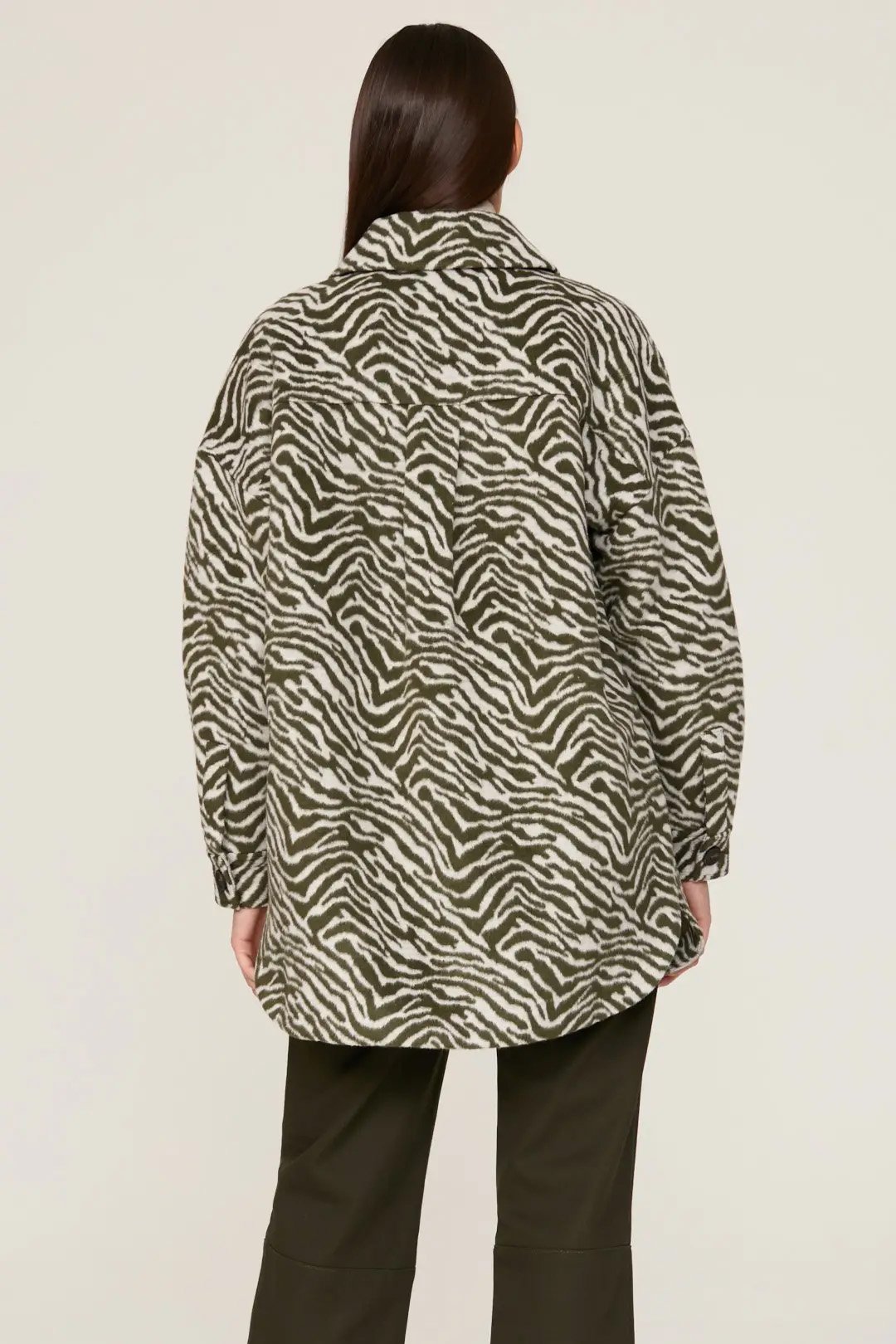 rent the runway fall 2022 green zebra jacket peter som collective