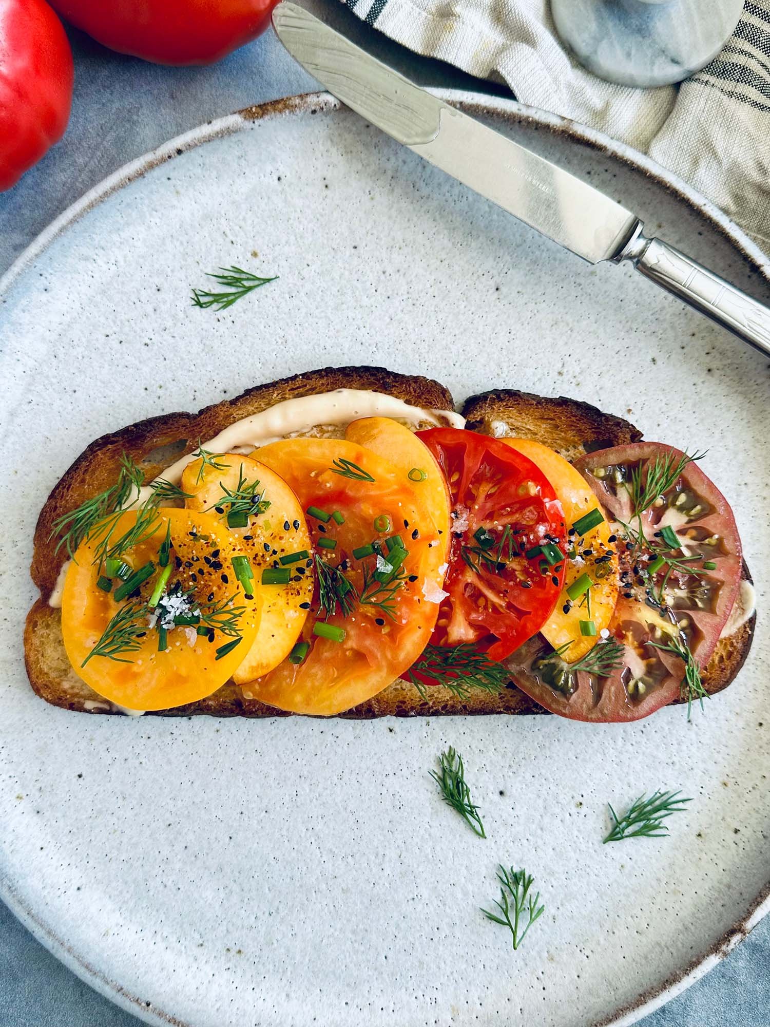 tomato summer sandwich recipe